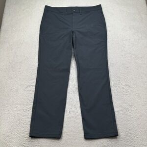 CRZ Yoga Pants Mens Size 36 (Fits 38X30) Gray Golf Performance Athleisure Sports